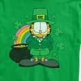 thumbnail image 3 of Garfield Rainbow Shamrocks Patrick's Day - Men's Short Sleeve Graphic T-Shirt, 3 of 5