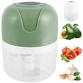 thumbnail image 1 of 250 ML Electric Garlic Mincer USB Charging Garlic Chopper Mini Food Processor with Stainless Steel Blade Durable Garlic Masher Food Chopper Kitchen Tool for Meat Vegetable Baby Food, 1 of 9