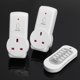 thumbnail image 3 of Control Remoto Interruptor de enchufe Likrtyny Reino Unido toma de luz 2 piezas 1 pieza, 3 of 9