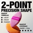thumbnail image 3 of Real Techniques Miracle 2-in-1 Powder Puff, Dual-Sided Makeup Puff & Sponge, Multi Color, 1 Count, 3 of 9