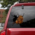thumbnail image 1 of Animal Crack Car Sticker, 11.8 x 11.8 inch Car Window Decal,Multiple Styles Pet Static Electricity Sticker for Cars,3D Realistic Waterproof DIY Car Window Paste Stickers (D), 1 of 7