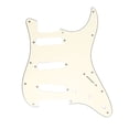 thumbnail image 1 of Golpeador De Guitarra, Reemplazo De Placa De Protección Contra Rayones De Blindaje De Papel De Aluminio De 11 Orificios Para Guitarra Tipo ST Con Aberturas Estándar De Material, 1 of 7