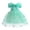 Black, variant on Flower Girl Bowknot Dress Off Shoulder Wedding Birthday Ball Gown 3-9Y