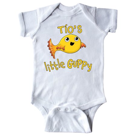 

Inktastic Tío s Little Guppy- cute yellow fish Gift Baby Boy or Baby Girl Bodysuit