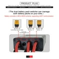 thumbnail image 3 of Tignapoo Dual Battery Parallel Module for Lithium Conversion, 20V-72V 30A Simultaneous Discharge, Enhanced Current Output, 3 of 7