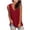 Wine, variant on Essentials Womens Camisole Tank Tops Solid V Neck Vest Tunic Blouse Summer Basic Slim Cute Tops 2025