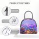thumbnail image 4 of Disketp Colorful Purple Cosmos Flower Bolsa Térmica para Almuerzo, Lonchera con Abertura Amplia y Gran Capacidad, Organizador Reutilizable para Mujeres, Hombres y Adultos, 4 of 6