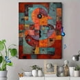 thumbnail image 4 of Qisvanset Autumn Geometric Landscape Canvas Print 12x16 Inch Hallway Decor, 4 of 8