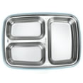 thumbnail image 1 of Lunch Boxes, 304 Stainless Steel Bento Lunch Box 3 Grids Leakproof Thermal Insulation Bento Lunch Box, 1 of 8