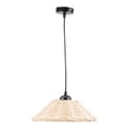 thumbnail image 1 of Rattan Light Dining Ceiling Light Fixture Bamboo Woven Lamp Shade For Bedroom Homeowners 1Set, 1 of 2