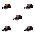 thumbnail image 1 of Guardoinrt Chapeau de Protection Solaire avec Sangle Réglable et Styles à la Mode Noir 5Set, 1 of 6