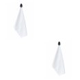 thumbnail image 2 of Sonducket Toalla de golf lavable ignífuga palos toallas con gancho colgante bola palo herramienta de limpieza deportiva para profesional blanco Blanco 2piezas Sonducket CBP445802, 2 of 5