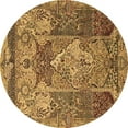 thumbnail image 1 of Ahgly Company Indoor Round Persian Brown Traditional Area Rugs, 7' Round, 1 of 4