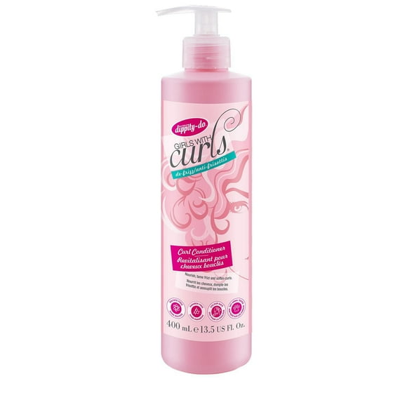 Curl Conditioner – Nourishes, Tames and Softens Dry, Frizzy and Curly Hair – Colour-Safe & Paraben-Free with Natural Ingredients