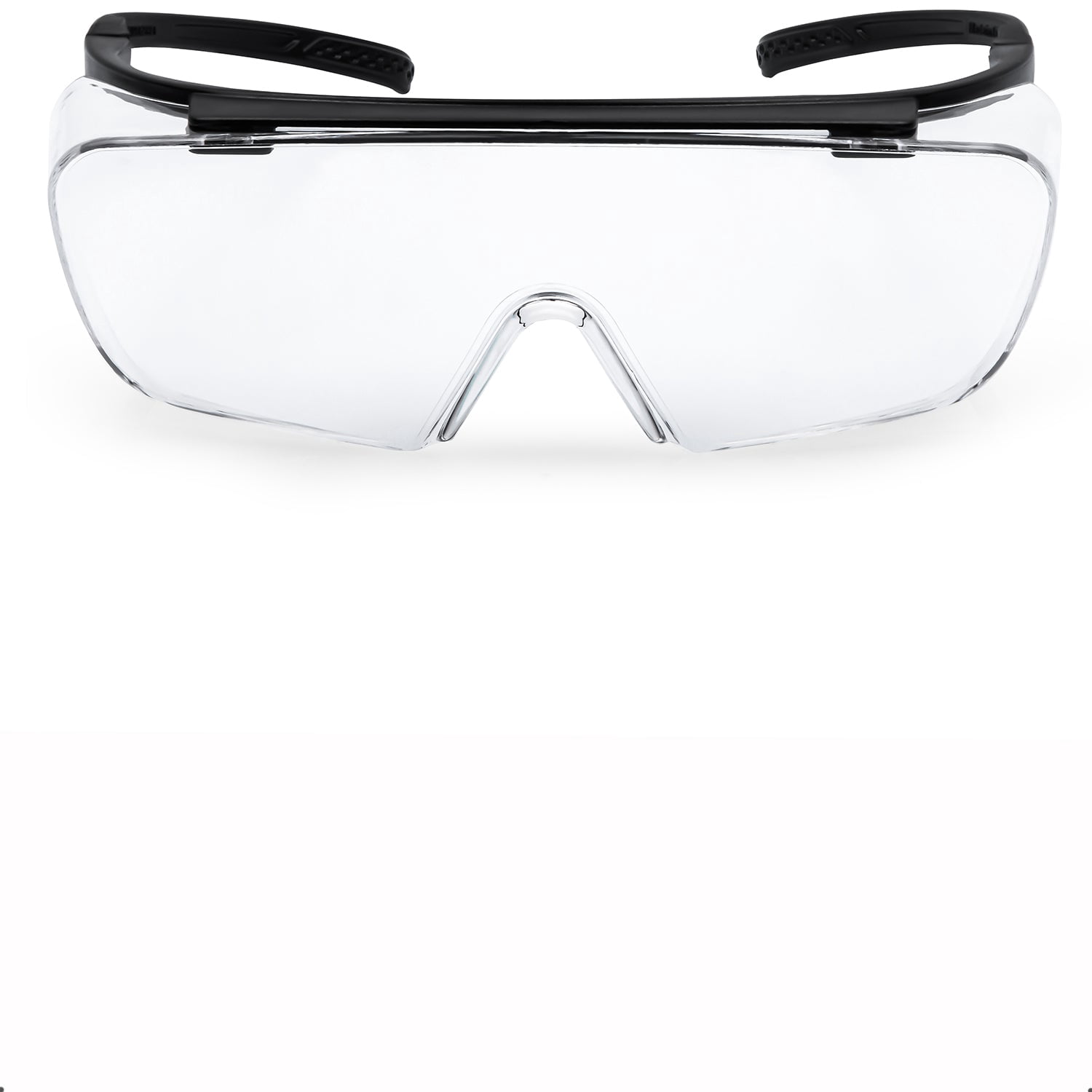 ProtectX Safety Glasses Scratch Resistant Anti Fog Polycarbonate Lenses with UV Protection Captain Clear 2 PK Pack of 2