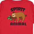 thumbnail image 4 of Inktastic My Spirit Animal is a Sloth with Sloth Illustration Boys or Girls Long Sleeve Toddler T-Shirt, 4 of 5