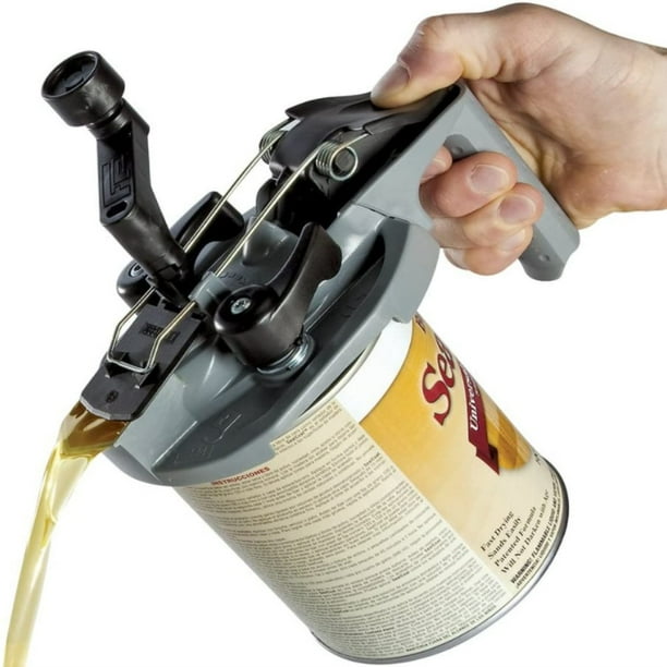 Tukinala Paint Stirrers Paint Can Pour Spout Store and Pour Mixing Mate