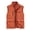 W-Red, variant on Winter Clearance!Brilliant Puffer Jacket Men No Sleeve Men's Outdoor Vest Leisure Jacket Lightweight Vest Zip with Muti-Pockets Brown XL