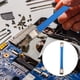 thumbnail image 2 of Cepillo de doble cabezal para mantenimiento de teléfonos, cepillo antiestático para limpieza de circuitos integrados de placas base, herramienta de limpieza de CPU (azul), 2 of 7