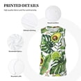 thumbnail image 3 of Sikiie Watercolor Green Tropical Basketball Jersey Reversible Men's Mesh Athletic Sports Shirts Training Practice S-4XLMedium, 3 of 6