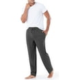 thumbnail image 6 of Fruit of the Loom Men's Extended Sizes Jersey Knit Sleep Pajama Lounge Pant - Charcoal Heather, 6 of 6