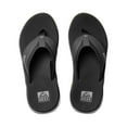 thumbnail image 2 of Reef Men's Sandals Anchor, Black/Silver, 10, 2 of 4