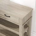 thumbnail image 5 of 47.2" Console Table Entryway Table,2 Tier Sofa Table with 2 Storage Drawers,Wood Buffet Table Foyer Table for Entry Way,Hallway,Couch, 5 of 6