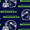 Seattle Seahawks, variant on NFL Seattle Seahawks Helmets Navy/Lime Green Cotton Fabric
