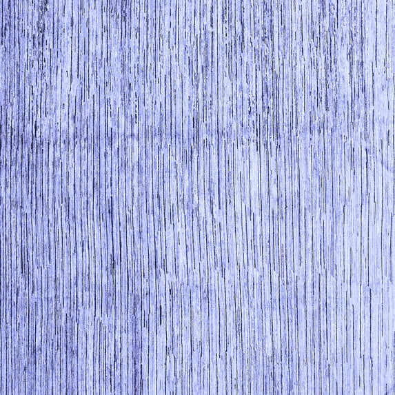 Ahgly Company Machine Washable Indoor Square Abstract Blue Modern Area Rugs, 5' Square