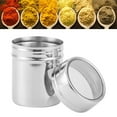 thumbnail image 4 of Seasoning Sifter,Stainless Steel Coffee Powder Sieve Fine Mesh  Chocolate Coffee Sifter Pepper Powder Shaker For Sugar Flour Coffee Powder, 4 of 8