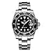 thumbnail image 3 of ADDIESDIVE Quartz Divers Watch for Men Diver 200 M Black Dial Luminous Stainless Steel Strap, 3 of 4