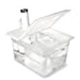 thumbnail image 3 of EVERIE Sous Vide Container 12 Quart with Collapsible Hinged Lid Compatible with Breville Joule Sous Vide Immersion Circulator Cooker (Side Mount), 3 of 10