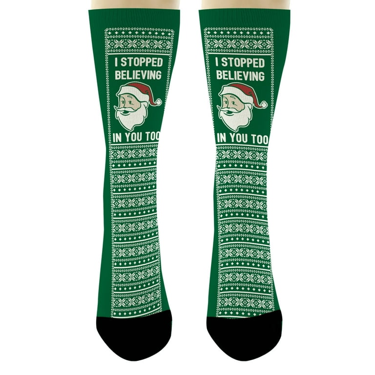 Ugly christmas deals sock party