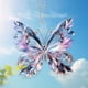 thumbnail image 1 of Colgante de Mariposa de Cristal Acrílico Yst250402003 | Diseño Facetado Deslumbrante con Cordón Ajustable | Acrílico Duradero E Inodoro | Abalorio para Espejo Retrovisor de Coche | Accesorio para Bol, 1 of 6