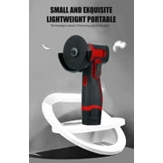 12V Cordless Angle Grinder Kit, Ginding disc 3 Inch/76mm 19500 rpm w/ 2* 1300mAh Lithium-Ion Battery for Cutting, Polishing, Grinding, Rust Removal