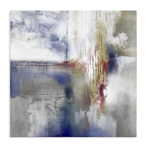 Stupell Industries Modern Abstract Brush Strokes Composition Canvas Art, 30 x 30, by K. Nari