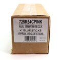 thumbnail image 3 of 725R54CPINK Full Size 4" Pink Color Hot Glue Stick - 5 lb Box, 3 of 3