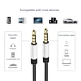 thumbnail image 6 of SUSUchens Audio Cable Professional High Fidelity 3.5mm Jack 3.5mm Jack Male to Male AUX Cord Adapter for Laptop Silver 2M, 6 of 13