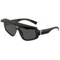 thumbnail image 2 of Dolce & Gabbana DG 6177 Plastic Unisex Rectangle Sunglasses Black 46mm Adult, 2 of 2