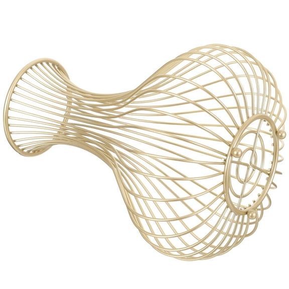 Homoyoyo Golden Retro Metal Wine Stopper Holder for Elegant Table Display