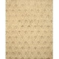 thumbnail image 1 of Tapis en Laine et Viscose Ivoire Tufté à la Main, 1 of 5