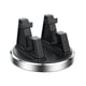 thumbnail image 4 of Soporte para teléfono Auto Center, soporte para teléfono giratorio de 360 ​​grados, adhesivo metálico sin rastro Plata, 4 of 9