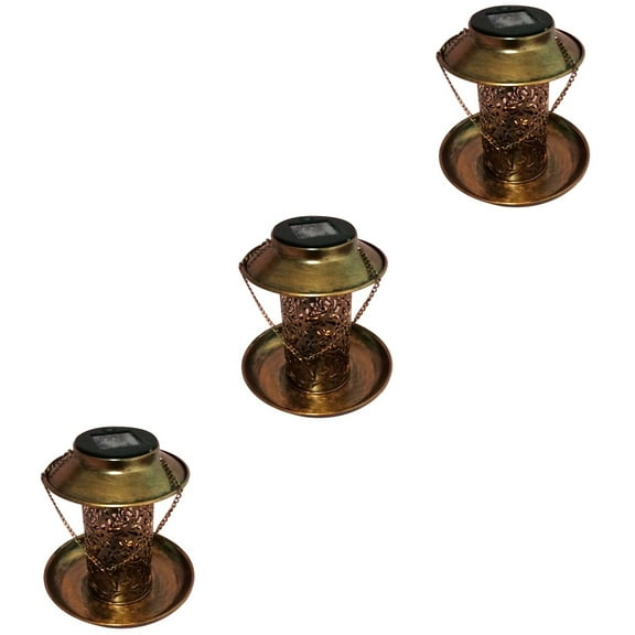 FRCOLOR 3 PCS Crow Environmentally Friendly Bird Feeder Energy-saving