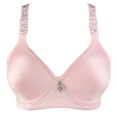 thumbnail image 2 of Summer Fall Savings 2023! TAGOLD Plus Size Bras for Womens,Women's Bra, Women Bra Lingerie Seamless Plus Size OnePiece Elastic Comfort Cotton Vest Bra Underwear, 2 of 3