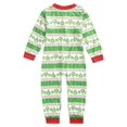 thumbnail image 3 of Fiomva Christmas Santa Hat Pattern Family Matching Pajamas,2-piece,Unisex,Sizes Baby-Kids-Adult, 3 of 6