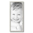 thumbnail image 2 of ArtToFrames 10x23" Bright Silver Picture Frame, Silver Wood Poster Frame, with Regular Acrylic and 2 (FBPL-4752), 2 of 7