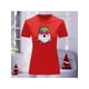 thumbnail image 1 of Playera Blusa Con Estampado De Santa Arbolito De Navidad Ropa Para Mujer Color Rojo Talla Mediana Marca Emil SaEs, 1 of 4