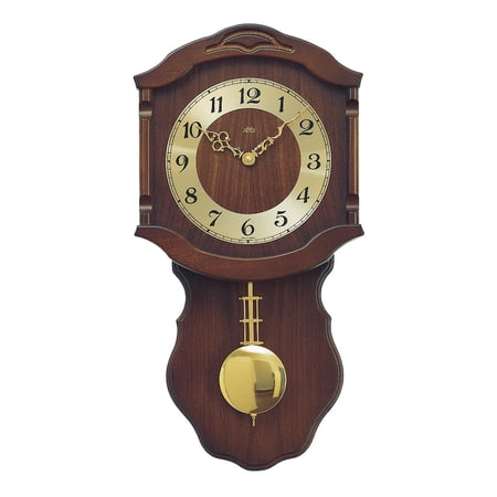 Modern wall clock with quartz movement from AMS AM W964/1