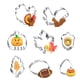 thumbnail image 2 of Fiudx Moldes para Galletas de Acción de Gracias, Juego de 8 Piezas de Acero Inoxidable, Formas de Pavo y Hojas, Material Apto para Uso Alimentario, Versátiles para Masa y Galletas, Repostería Navideñ, 2 of 2