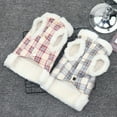 thumbnail image 1 of Yidarton  Can pull the dog clothes pet winter clothes teddy puppy small dog puppy bichon Frise cat clothes Blue XXL, 1 of 10